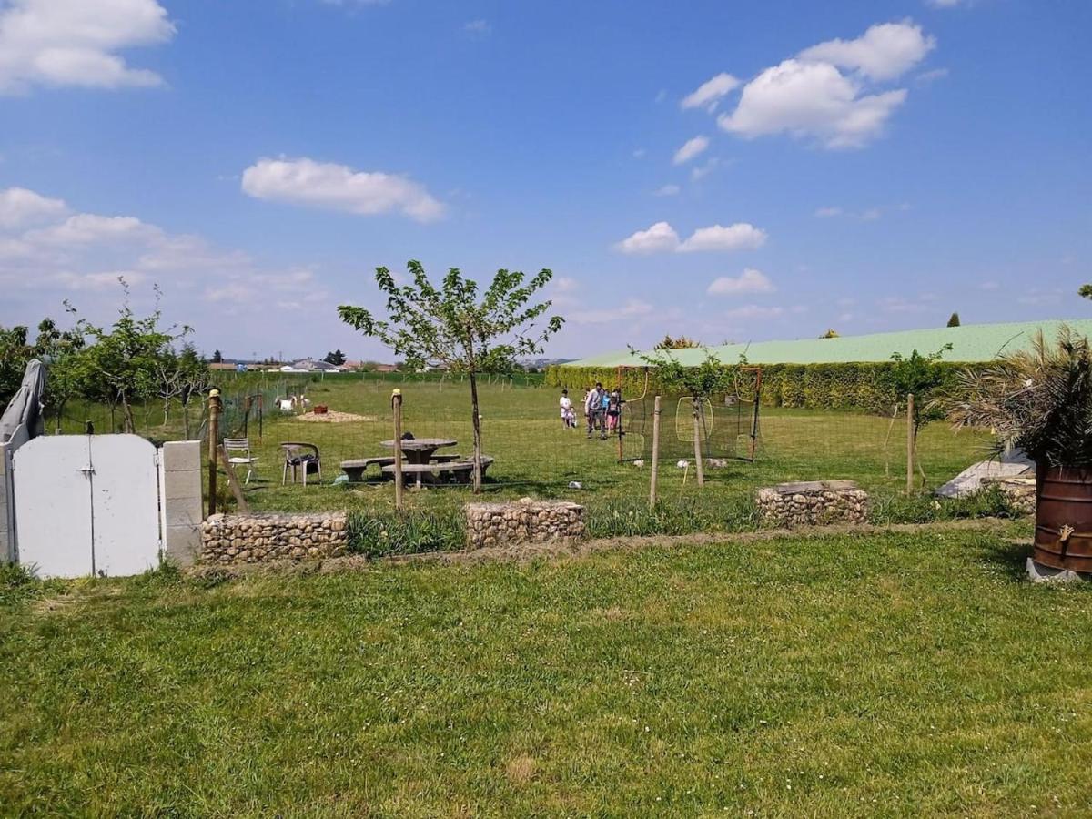 Charmante Maison Avec Piscine Anneyron Bagian luar foto